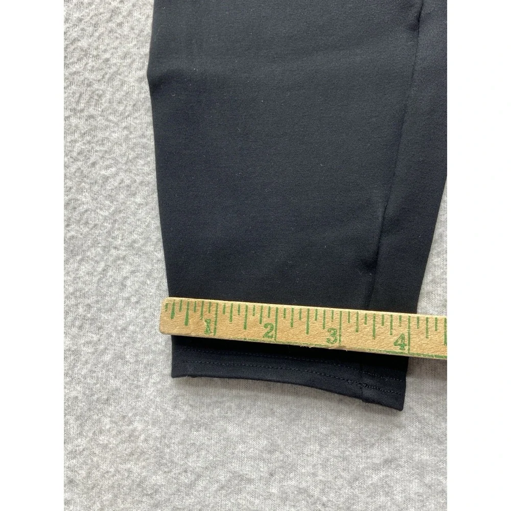 Spanx Leggings Womens M Black High Rise Ankle Shaping Compression Stretch